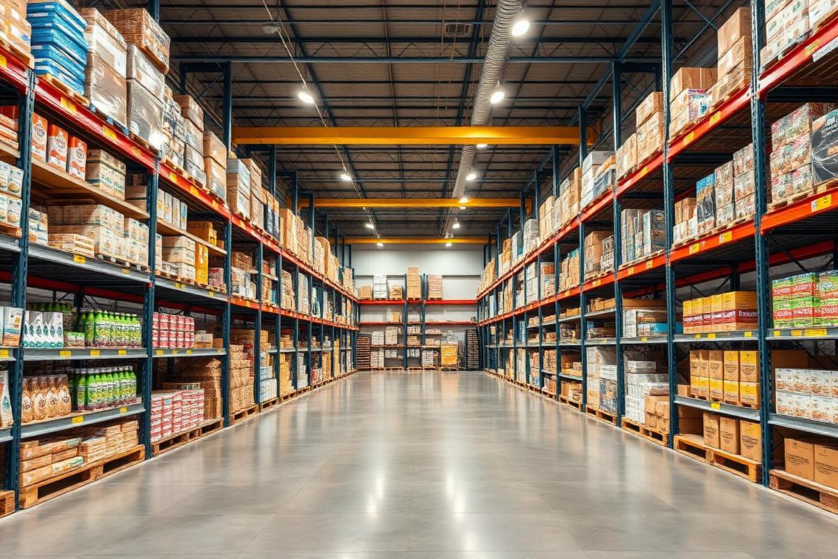 Retail distribution warehouse